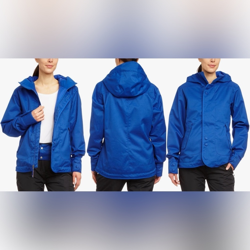 Burton Jet Set Women's Snowboard Jacket L. 100% nylon DRYRIDE Durashell 2 Layers